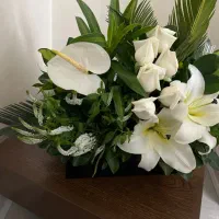 باکس گل طبیعی زیبا برای روز پدر