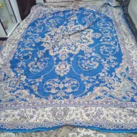روفرشی مخمل۱۲متری ابی فیروزه ای