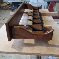 رخت اویز چوبی گردو درجه ۱ خوی