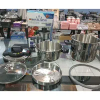 زودپز دوقولو مدل رویال کینگ 5+9لیتری آلمانی چک 3ما