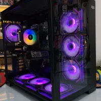 کیس گیمینگ حرفه ای (367) آکواریومی|رایانه رومیزی|بجنورد, |دیوار