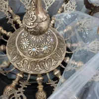 لوستر فرشته برنز برنزی برنج برنجی شیک و چشم نواز