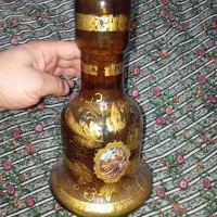 شیشه طرحدار بزرگ قلیان