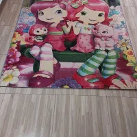 فرش ۴ متری اتاق کودک کاملا تمیز و سالم