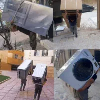 باربری حمل اثاثیه منزل خاورنیسان.کارگر تنهاضمانتی