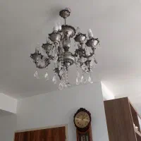 لوستر ۵ شاخه ۱۰ لامپ
