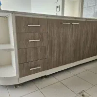 کابینت آشپزخانه بدنه فلزی درب MDF|مصالح و تجهیزات ساختمان|تهران, زاهد گیلانی|دیوار