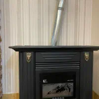 بخاری شومینه ای نو|بخاری، هیتر، شومینه|سمنان, |دیوار