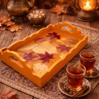 سینی چوب و رزین