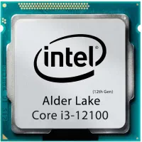 پردازنده مرکزی اینتل Core i3-12100 F