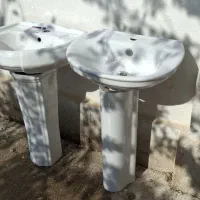 فروش دو عدد روشویی ایستاده