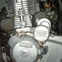 موتور ۱۲۵ تکناب|موتورسیکلت|گچی, |دیوار