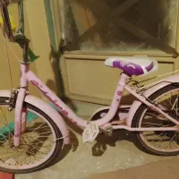 دوچرخه دخترانه صورتی