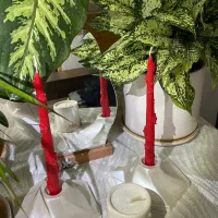 شمعدان سنگ مصنوعی|صنایع دستی و سایر لوازم تزئینی|قم, شهرک امام حسن|دیوار