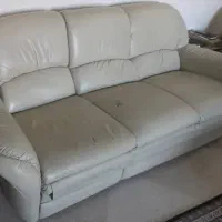 ست مبل راحتی چرم ۷ نفره|مبلمان خانگی و میز عسلی|تهران, ورزشگاه آزادی|دیوار