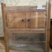 کنسول چوبی دو در کاملا نو|بوفه، ویترین، کنسول|تهران, سعادت‌آباد|دیوار