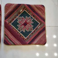 3 عددگلیم فرش دستباف و 5عدد کوسن دستباف|گلیم، جاجیم، گبه|مشهد, گوهرشاد|دیوار