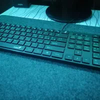 کیبورد جنیوس مدل slim Star 126 Black|قطعات و لوازم جانبی رایانه|کرمان, |دیوار