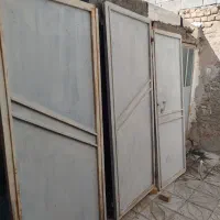 درب ماشین رو سه تایی باچهارچوب|مصالح و تجهیزات ساختمان|هرسین, |دیوار
