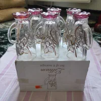 استکان خارجی وفنجان وقندون زرین