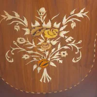 بوفه معرق کار دست باتزیین برنز