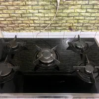 گاز طرح فر طرح رو میزی در حد نو