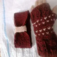 جوراب پاپوش پشمی|لباس|فلاورجان, |دیوار