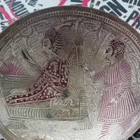 دیوار کوب صفویه قلم زنی.حکاکی.مشبک کاری.میناکاری|کلکسیون اشیاء عتیقه|تهران, شهرک چیتگر|دیوار