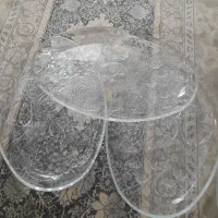 ۴عدد دیس بلور خوشه انگوری