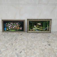 تابلو رنگ روغن و برجسته کار دست