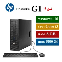 مینی کیس کامپیوتر HP 800 G1 نسل 4 رم 8 گیگ core i3