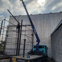 جرثقیل دکل بلند|خدمات حمل و نقل|رشت, جانبازان|دیوار