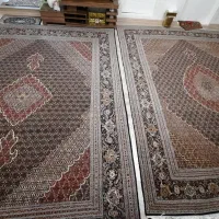 دو عدد فرش ماهی ۱۲متری ۴۰ رج|فرش|تبریز, |دیوار