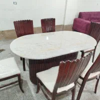 تولیدی ناهار خوری ۶ نفره جزیره|میز و صندلی غذاخوری|شهرکرد, |دیوار