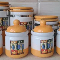 سرویس پاسماوری، بانکه، ادویه، سرامیک چینی|ظروف سرو و پذیرایی|تهران, شکوفه|دیوار