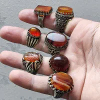 انواع انگشتر عقیق خراسان -رکاب ورشو ( نقره نیست )|بدلیجات|پاکدشت, پاکدشت (مامازند)|دیوار