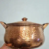 قابلمه دست ساز مسی کاملا نو