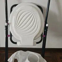 توالت فرنگی تاشو با قیف