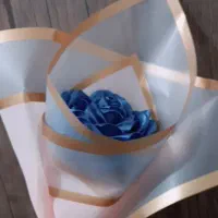 گل تک شاخه روبانی