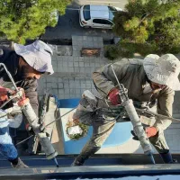 کار درارتفاع پیچ ورولپلاک عایق بندی