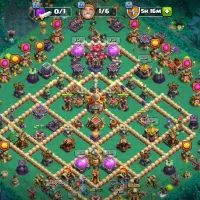 اکانت کلش اف کلنز تان هال ۱۶