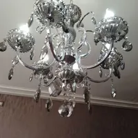 دو عددلوستر شش شاخه نو|لوستر و چراغ آویز|اصفهان, باغ فردوس|دیوار
