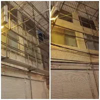 بازسازی مغازه و مشاعات بازار