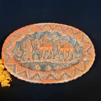 دیوار کوب مسی