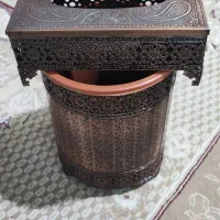 ست سطل و جا دستمال کاغذی عروس