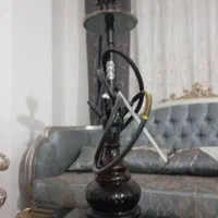 یک عدد قلیان چهار سوپاپه کلا دو بار استفاده شده