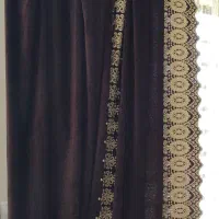 دو عدد والان مخمل سالم و تمیز|پرده، رانر، رومیزی|بروجرد, |دیوار