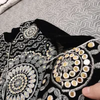 مانتو مخمل و خرجکار سوزندوزی هندی|لباس|ری, ظهیرآباد|دیوار