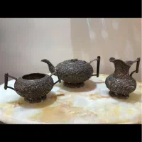 تی ست نقره قاجاری