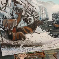 تابلو رنگ روغن